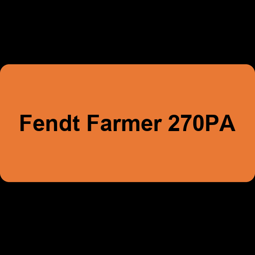 Fendt Farmer 270PA